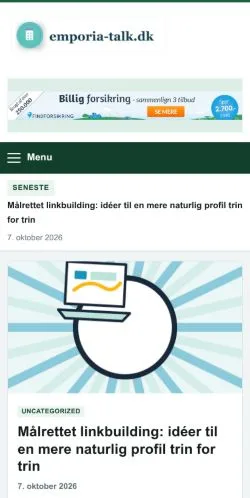 Vorschau der Website Henrik's Blog, gelistet für die Veröffentlichung gesponserter Artikel