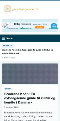 Anteprima del sito Gratis Backgammon, referenziato per la pubblicazione di articoli sponsorizzati