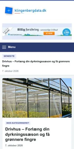 Anteprima del sito Allan Klingen's Blog, referenziato per la pubblicazione di articoli sponsorizzati