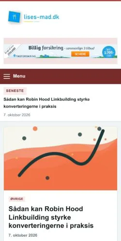 Anteprima del sito Lises Mad, referenziato per la pubblicazione di articoli sponsorizzati