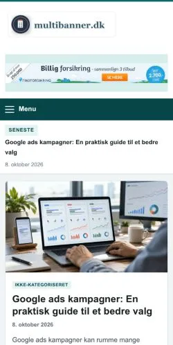 Vorschau der Website Multibanner, gelistet für die Veröffentlichung gesponserter Artikel