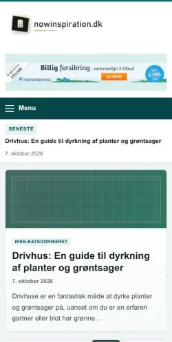 Anteprima del sito Nowinspiration Blog, referenziato per la pubblicazione di articoli sponsorizzati