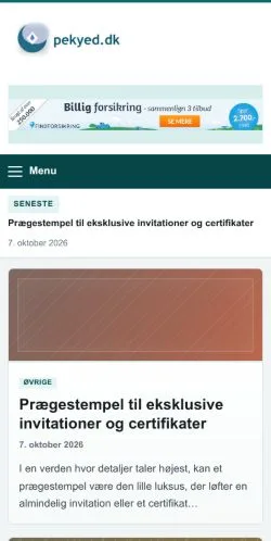 Forhåndsvisning af Pekyed, opført til udgivelse af sponsorerede artikler
