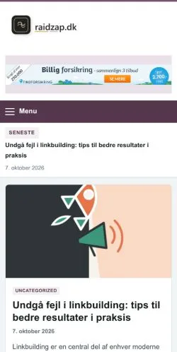 Vorschau der Website Peters Fiskeblog, gelistet für die Veröffentlichung gesponserter Artikel