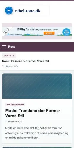 Vista previa del sitio Rebel Tone Music, referenciado para publicar artículos patrocinados