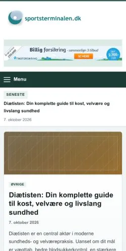 Forhåndsvisning af Sportsterminalen, opført til udgivelse af sponsorerede artikler