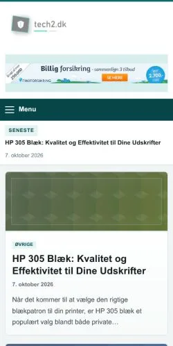 Vorschau der Website Tech2, gelistet für die Veröffentlichung gesponserter Artikel