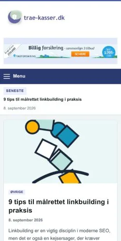 Vorschau der Website Trae Kasser, gelistet für die Veröffentlichung gesponserter Artikel