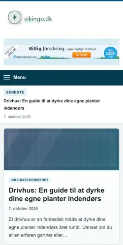 Forhåndsvisning af Vikingo, opført til udgivelse af sponsorerede artikler