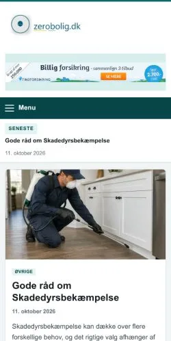Forhåndsvisning af Zerobolig, opført til udgivelse af sponsorerede artikler