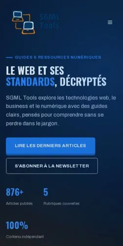 Forhåndsvisning af SGML Tools, opført til udgivelse af sponsorerede artikler