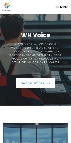 Forhåndsvisning af WH Voice, opført til udgivelse af sponsorerede artikler