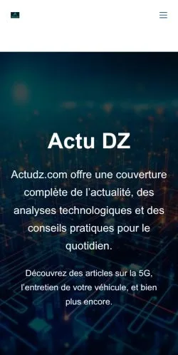 Aperçu du site ACTU Des Zappeurs, référencé pour publier un article sponsorisé