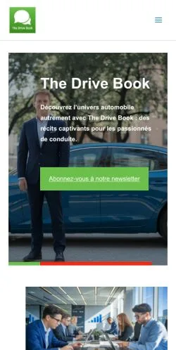 Forhåndsvisning af The Drive Book, opført til udgivelse af sponsorerede artikler