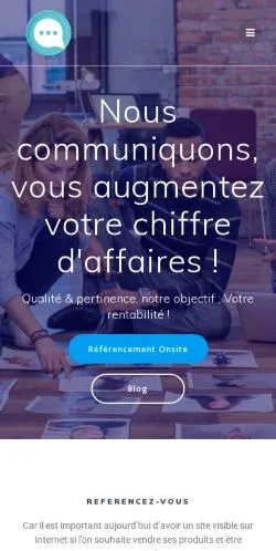 Aperçu du site Com Des Grands, référencé pour publier un article sponsorisé