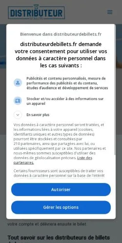 Aperçu du site Distributeur Billets Proche, référencé pour publier un article sponsorisé