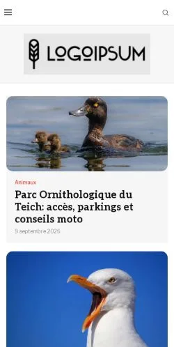 Forhåndsvisning af Parc Ornithologique Teich, opført til udgivelse af sponsorerede artikler