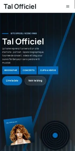 Forhåndsvisning af Tal Officiel, opført til udgivelse af sponsorerede artikler