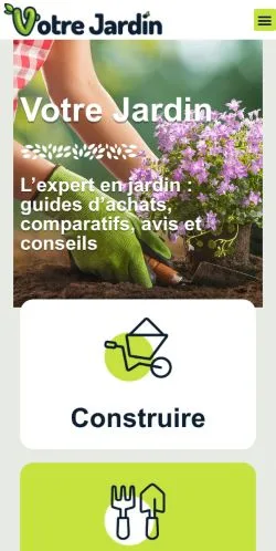 Forhåndsvisning af Votre Jardin, opført til udgivelse af sponsorerede artikler