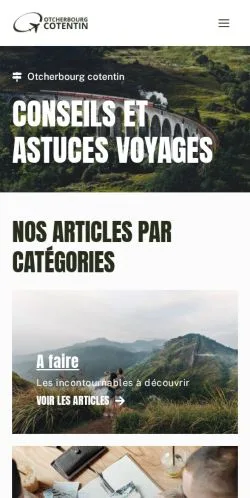 Vorschau der Website Otcherbourg Contentin, gelistet für die Veröffentlichung gesponserter Artikel