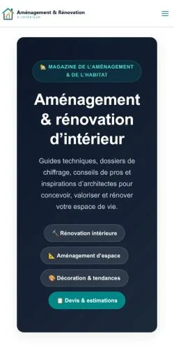Forhåndsvisning af Aménagement Rénovation Interieur, opført til udgivelse af sponsorerede artikler