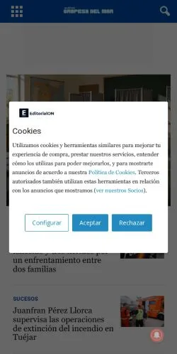 Anteprima del sito noticiasoropesa.com, referenziato per la pubblicazione di articoli sponsorizzati