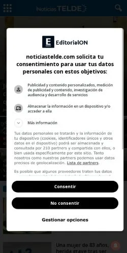 Anteprima del sito noticiastelde.com, referenziato per la pubblicazione di articoli sponsorizzati