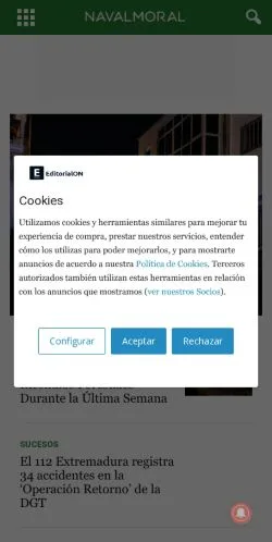 Anteprima del sito navalmoralhoy.com, referenziato per la pubblicazione di articoli sponsorizzati