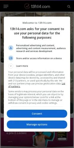 Anteprima del sito 13H14 Web & Com, referenziato per la pubblicazione di articoli sponsorizzati
